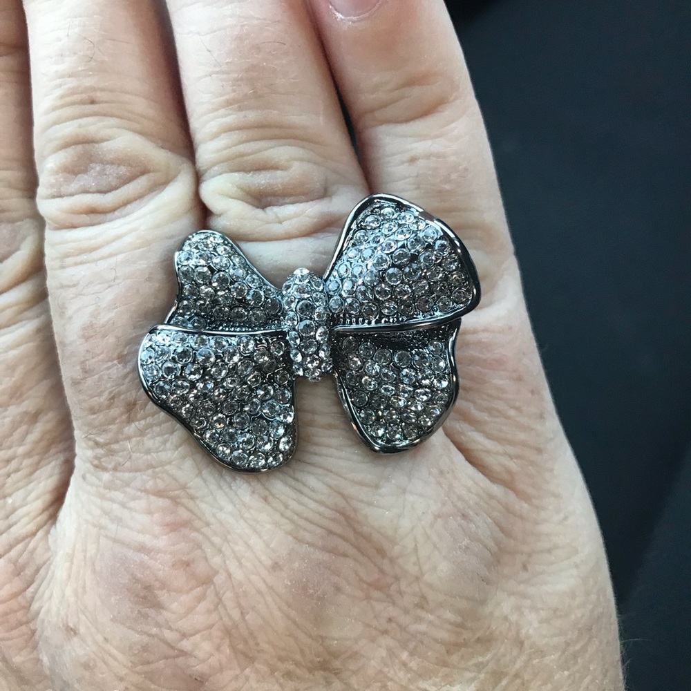 Bling Bow Ring - image 2
